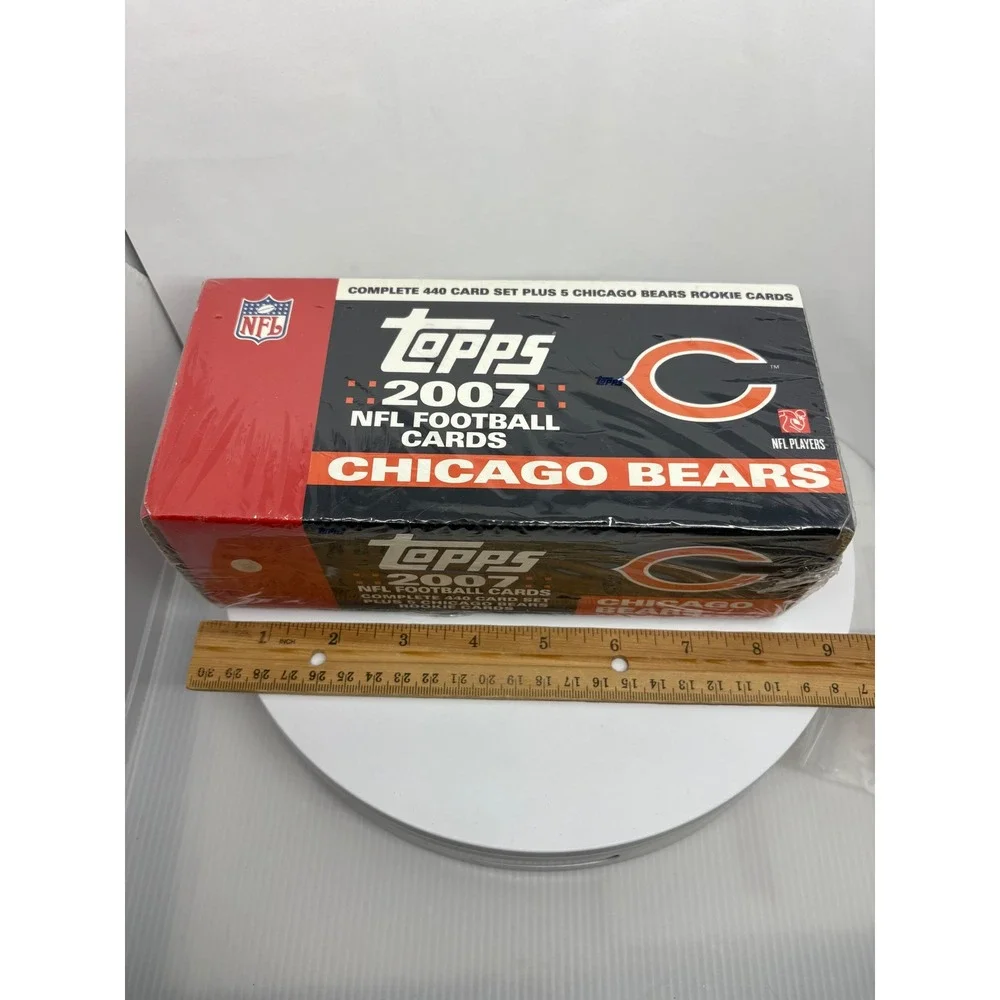 2007 Topps NFL Football Complete 440 Card Set + 5 Chicago Bears Rookies Sealed